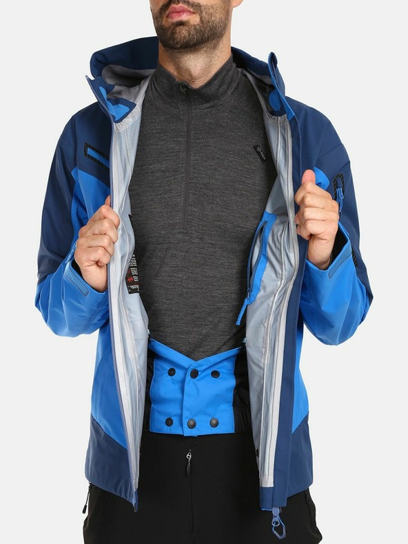 Kilpi Modrá pánska športová membránová bunda KILPI Hastar-M