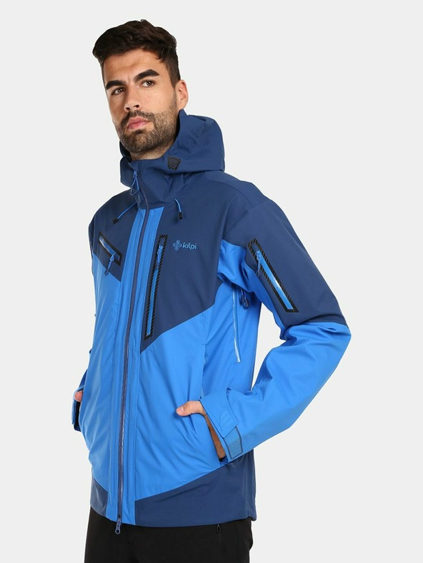 Kilpi Modrá pánska športová membránová bunda KILPI Hastar-M