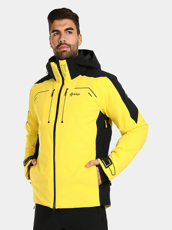 Kilpi Žltá pánska lyžiarska bunda Kilpi Hyder-M