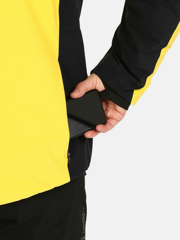 Kilpi Žltá pánska lyžiarska bunda Kilpi Hyder-M