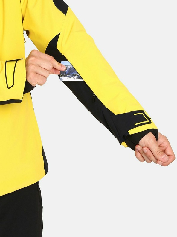 Kilpi Žltá pánska lyžiarska bunda Kilpi Hyder-M