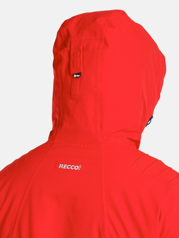 Kilpi Červená pánska lyžiarska bunda Kilpi Killy-M