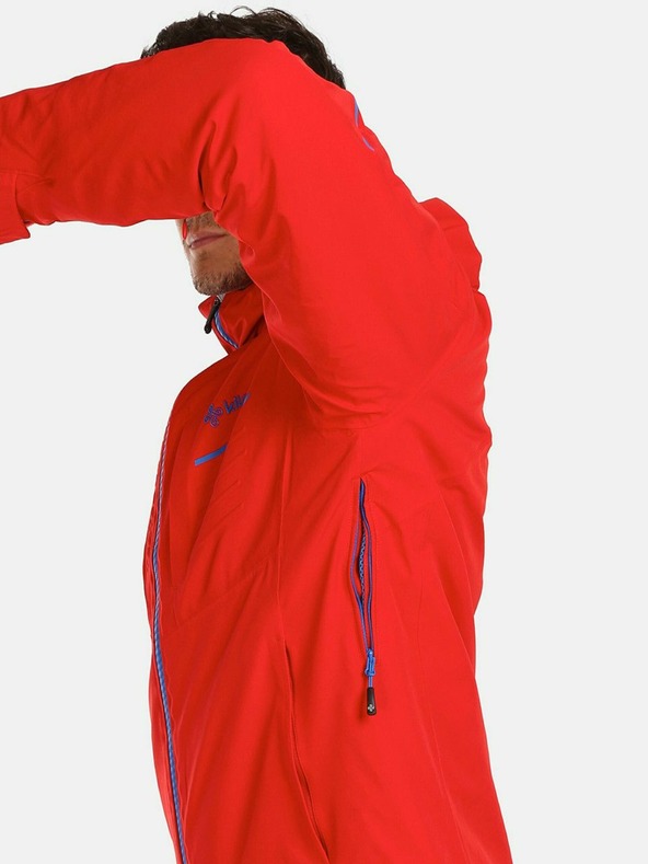 Kilpi Červená pánska lyžiarska bunda Kilpi Killy-M