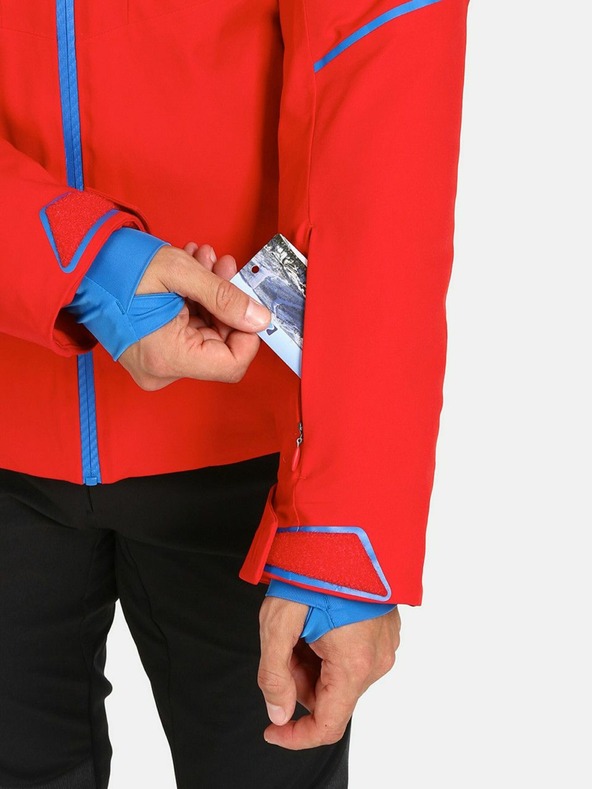 Kilpi Červená pánska lyžiarska bunda Kilpi Killy-M