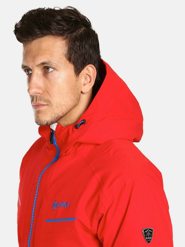 Kilpi Červená pánska lyžiarska bunda Kilpi Killy-M
