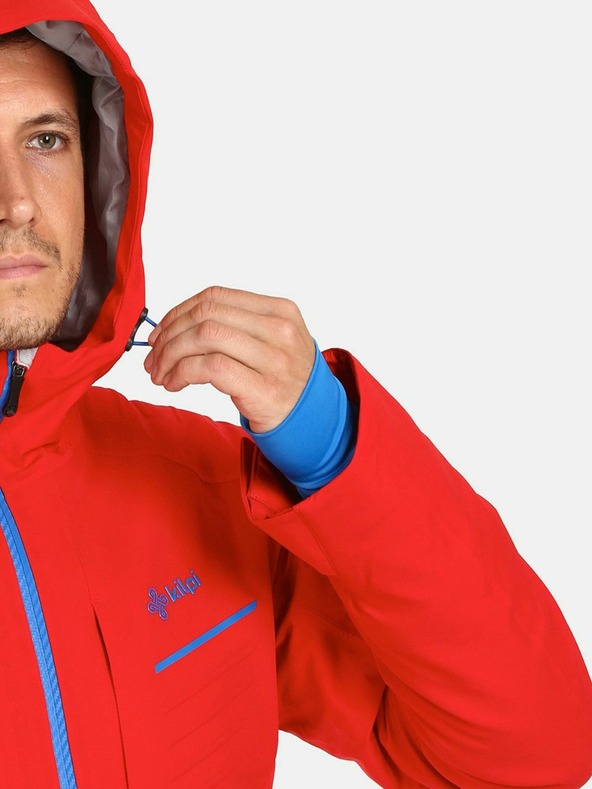 Kilpi Červená pánska lyžiarska bunda Kilpi Killy-M