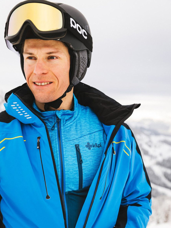 Kilpi Modrá pánska športová mikina Kilpi ERIN