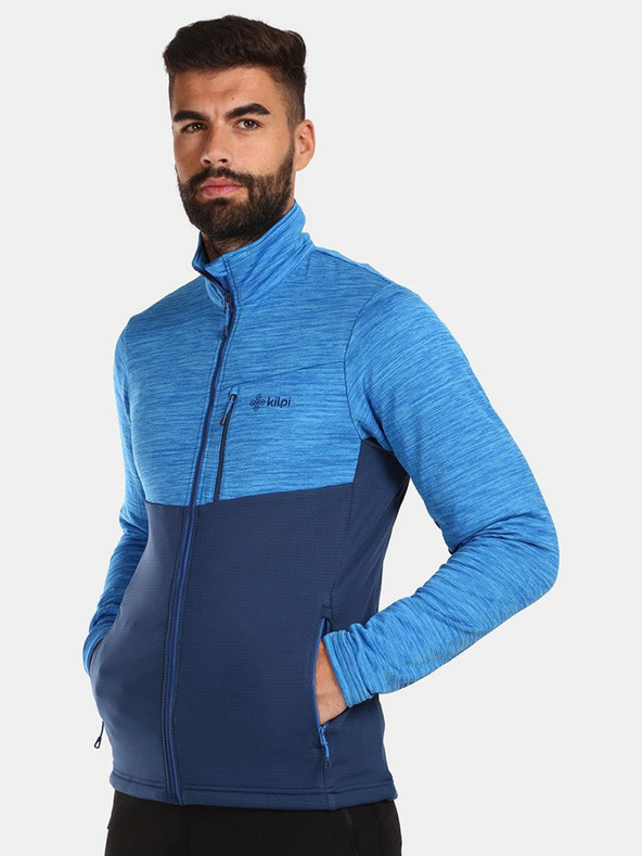 Kilpi Modrá pánska športová mikina Kilpi ERIN