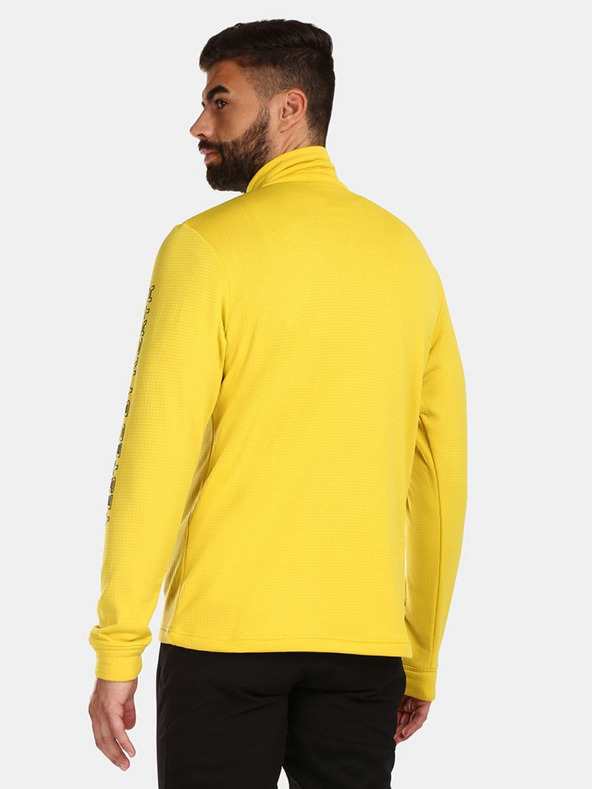 Kilpi Žltá pánska funkčná mikina Kilpi ROLO-M