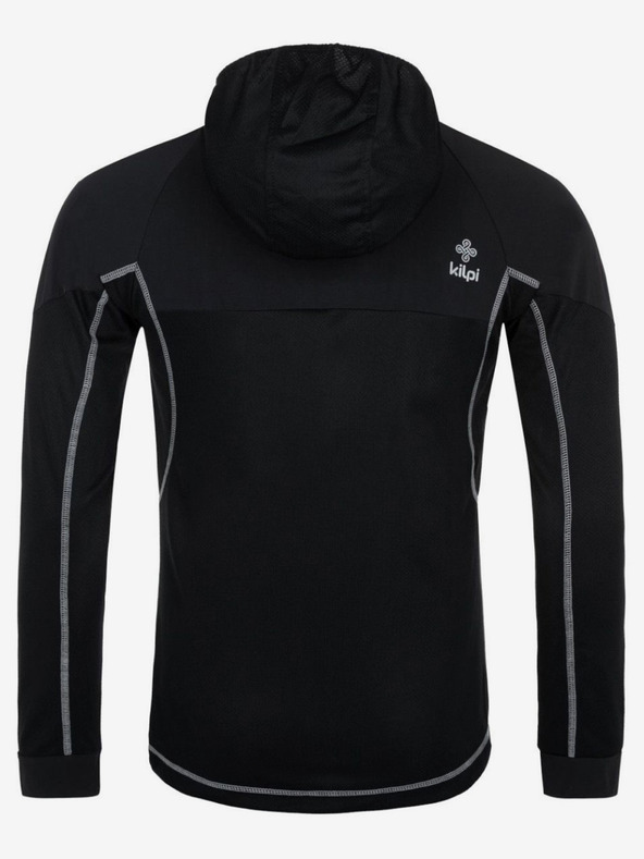 Kilpi Čierna pánska funkčná mikina Kilpi MEMPHIS-M