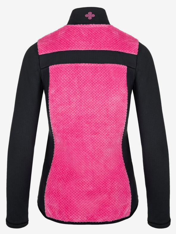 Kilpi Ružová dámska teplá mikina Kilpi CHLOE-W