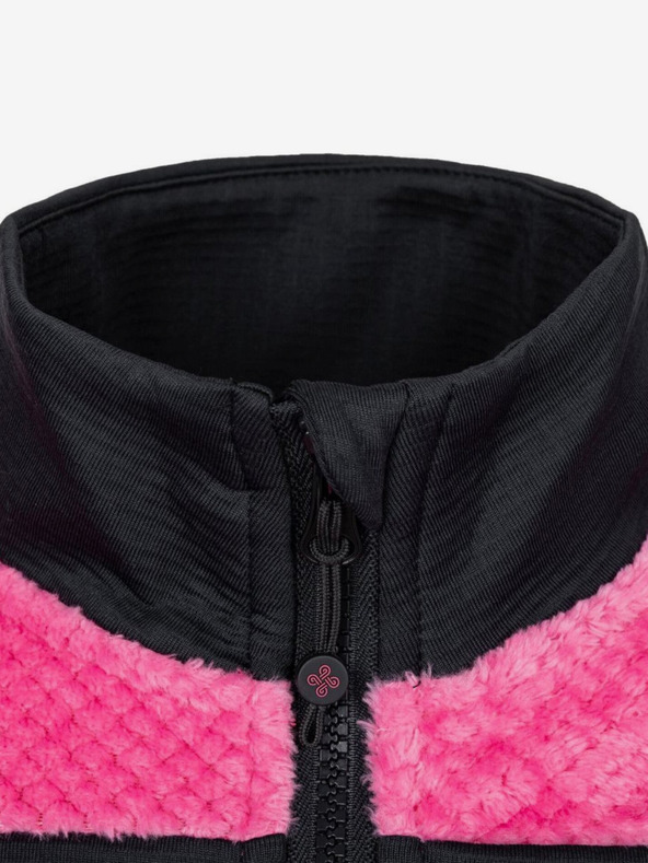 Kilpi Ružová dámska teplá mikina Kilpi CHLOE-W