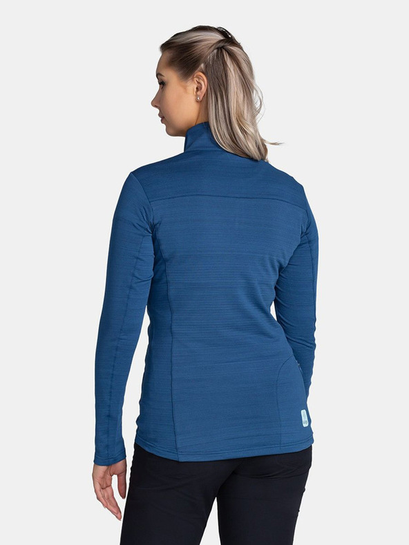 Kilpi Modrá dámska športová mikina so stojačikom Kilpi MONTALE