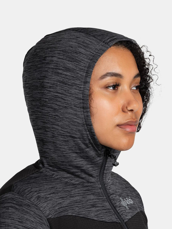 Kilpi Čierna dámska športová mikina Kilpi SEVELEN-W