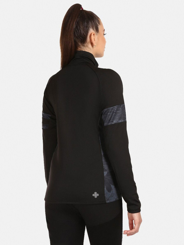 Kilpi Čierna dámska športová mikina s kapucňou KILPI JUNIE