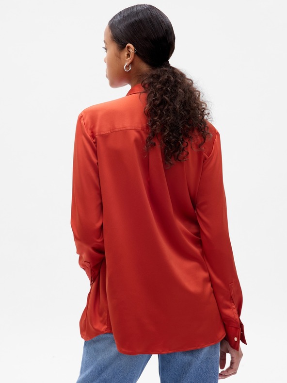 GAP Saténová košeľa GAP