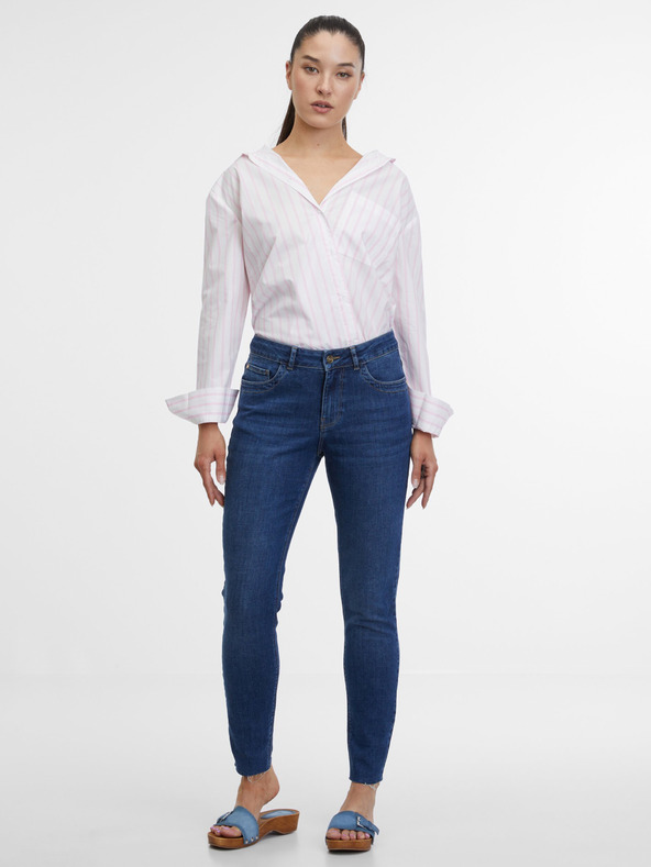 Orsay Svetloružová dámska košeľa ORSAY