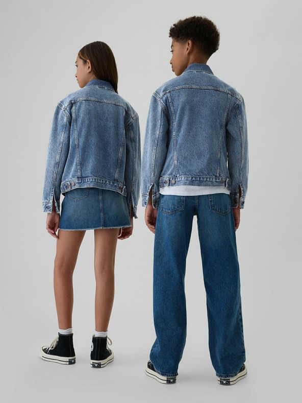 GAP Detská džínsová bunda Unisex Gap