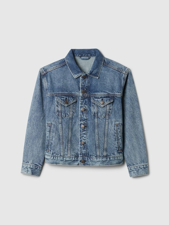 GAP Detská džínsová bunda Unisex Gap