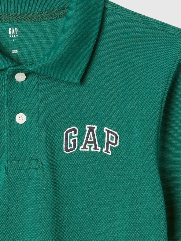 GAP Detské polo tričko Logo Pique GAP