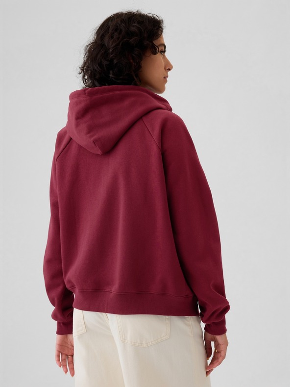 GAP Mikina na zips Vintage Soft GAP