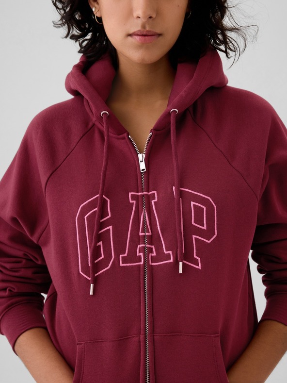 GAP Mikina na zips Vintage Soft GAP