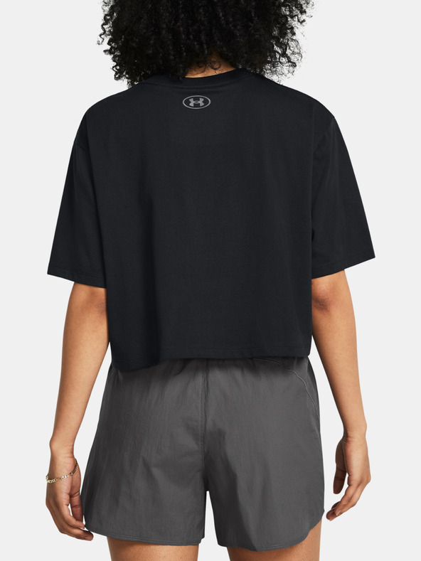 Under Armour UA Boxy Crop Branded SS Tričko