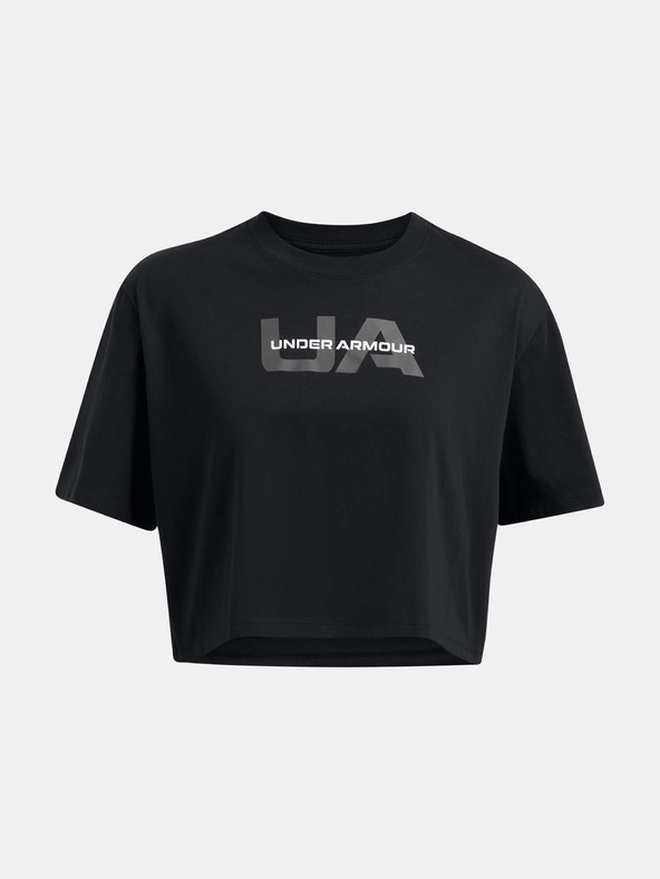 Under Armour UA Boxy Crop Branded SS Tričko
