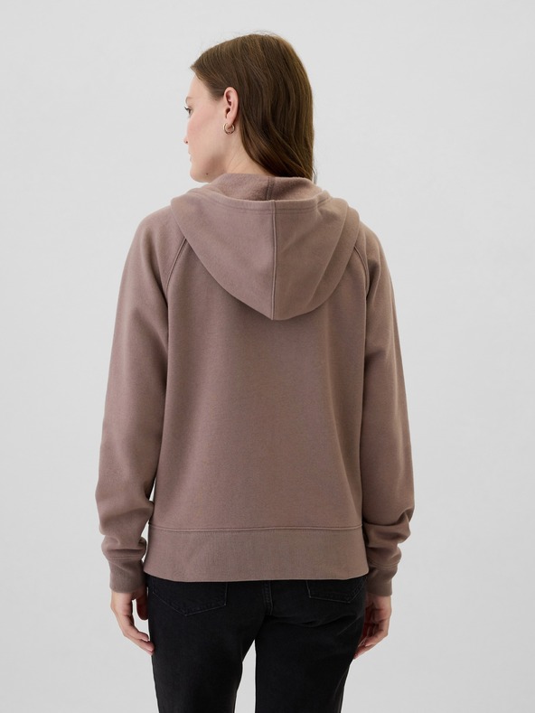 GAP Mikina s logom a fleece GAP