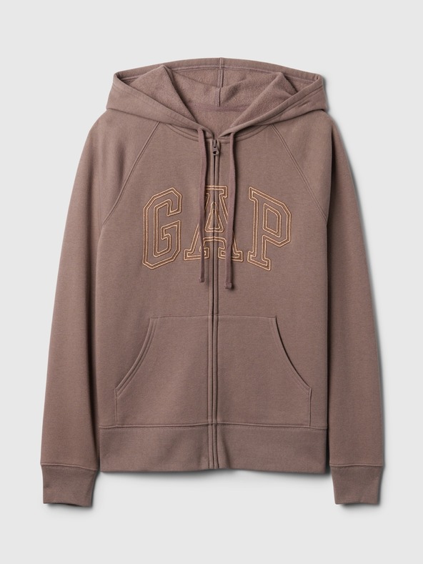 GAP Mikina s logom a fleece GAP