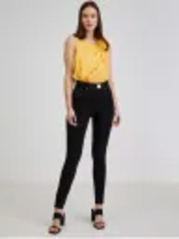 Orsay Čierne dámske nohavice ORSAY