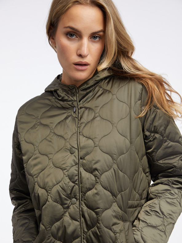 Orsay Khaki dámsky kabát ORSAY