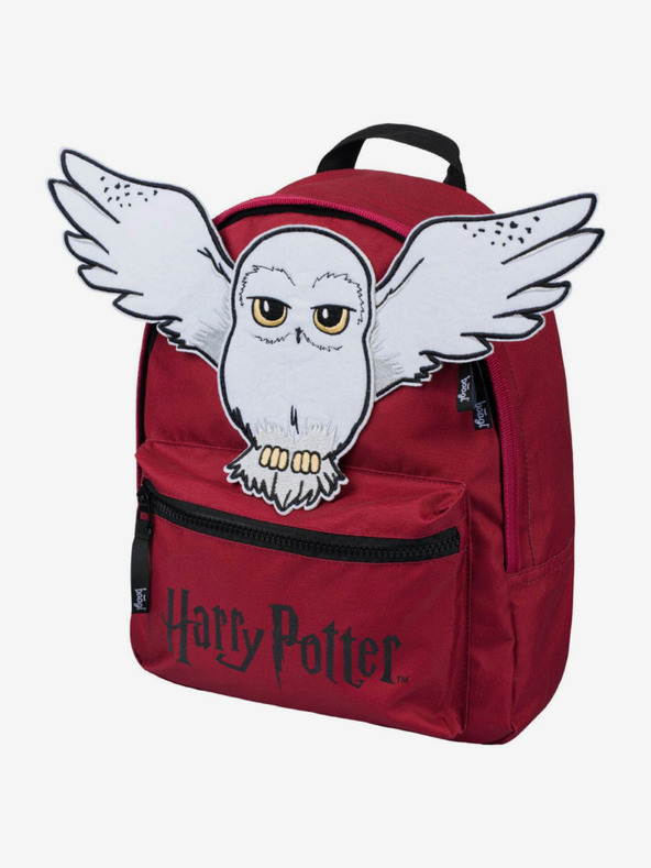 BAAGL  Červený predškolský batoh Baagl Harry Potter Hedwig