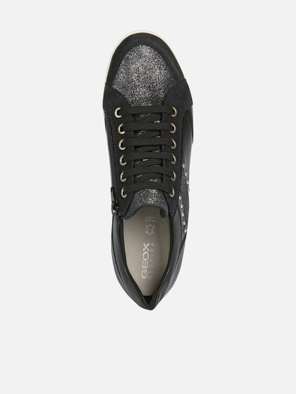 Geox Čierne dámske tenisky Geox Myria