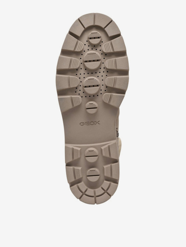 Geox Béžové dámske členkové topánky Geox Felleny