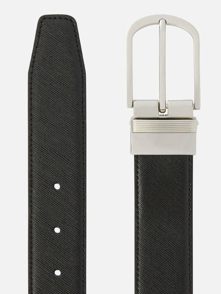 Geox Čierny dámsky opasok Geox Belt