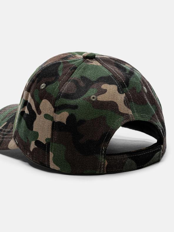 Edoti Pánska bejzbalová čiapka H - zelená/maskáčová