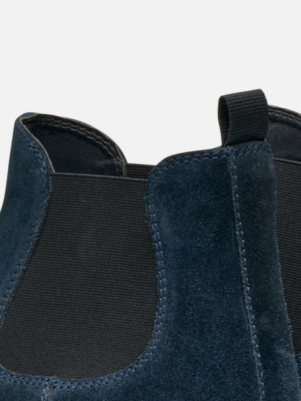 Geox Tmavomodré pánske členkové topánky Geox Andalo