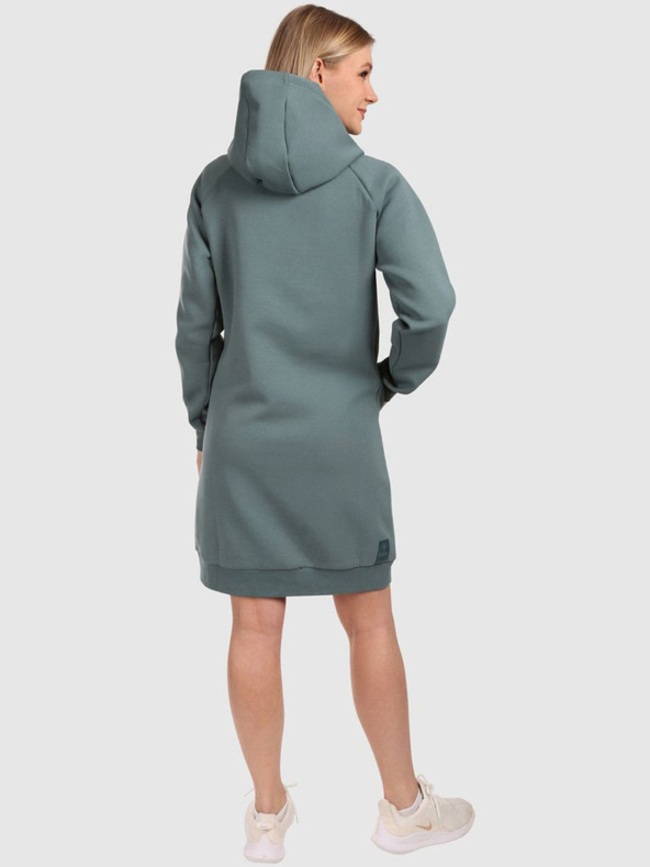 Kilpi Dámske športové šaty Kilpi HEYDEN-W Khaki