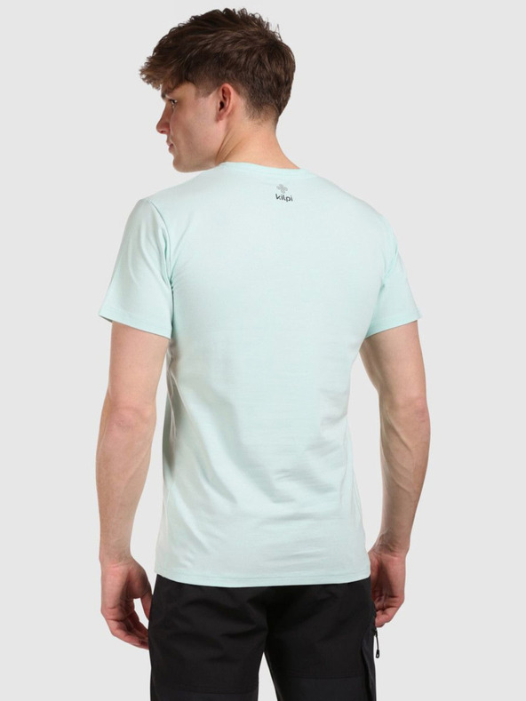 Kilpi Pánske bavlnené tričko Kilpi DISCOVER-M Mentol