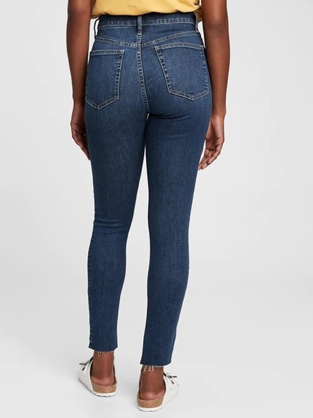 GAP Džínsy High Rise True Skinny GAP