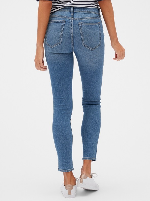 GAP Džínsy Mid Rise Favorite Crop Jeggings GAP