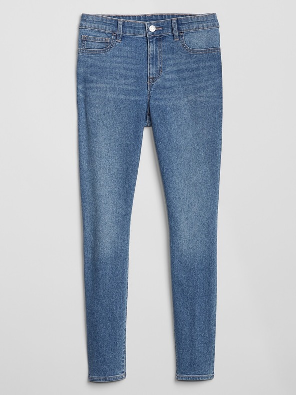GAP Džínsy Mid Rise Favorite Crop Jeggings GAP
