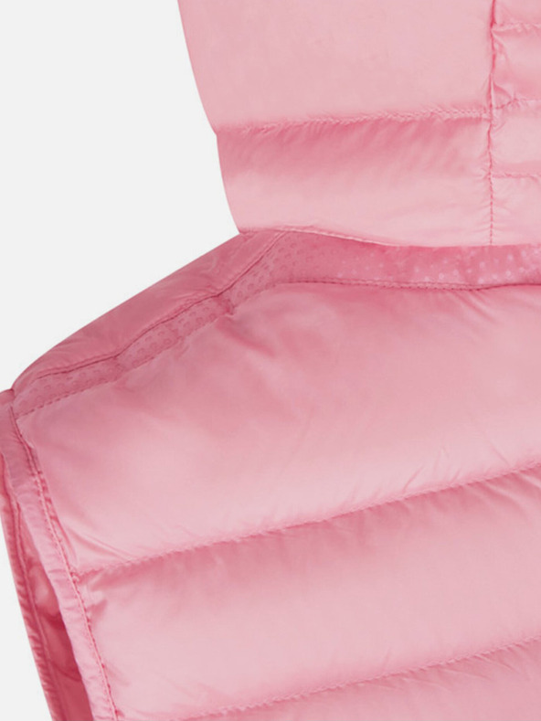 Geox Ružová dámska páperová vesta Geox Jaysen