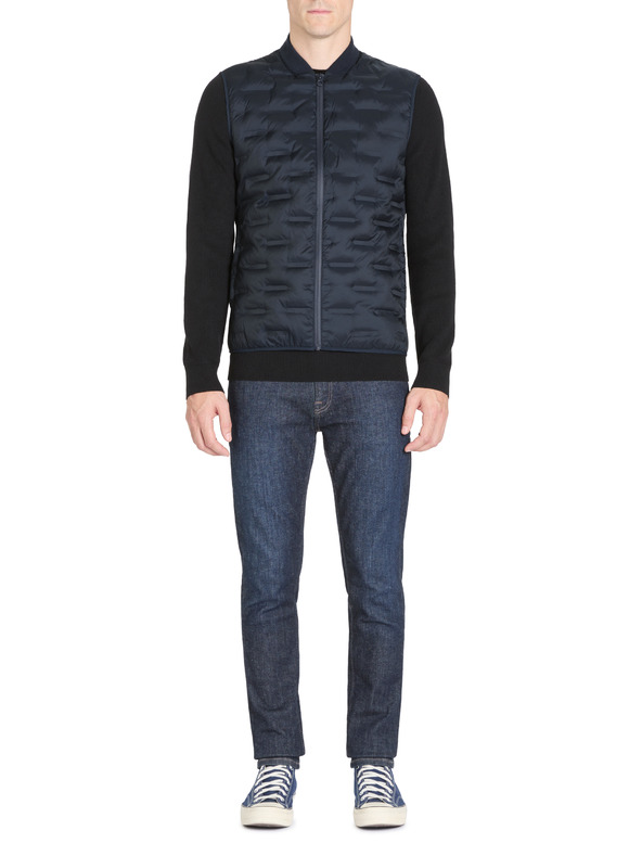 Celio Tmavomodrá pánska vesta Celio Geuniml