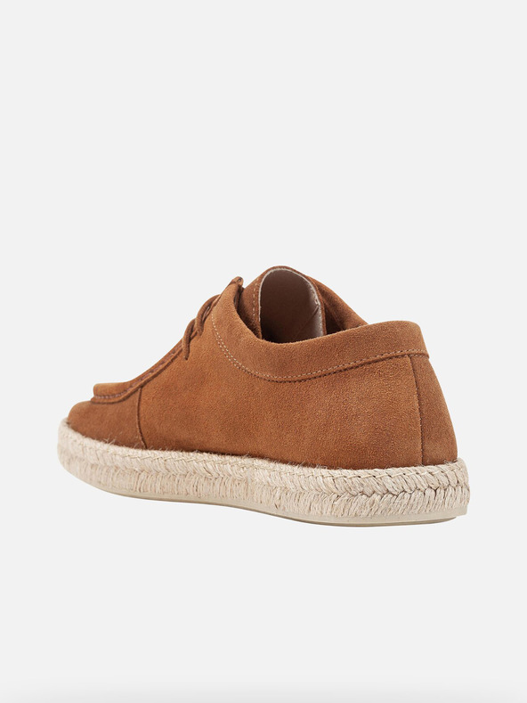 Geox Hnedé pánske tenisky Geox Ostuni