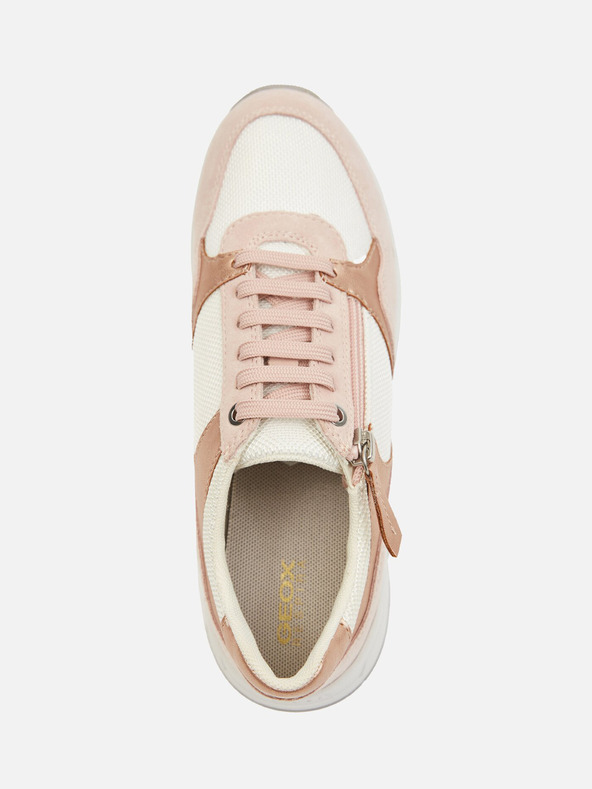 Geox Svetloružové dámske tenisky Geox Bulmya