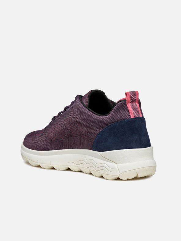 Geox Tmavofialové dámske tenisky Geox Spherica 4x4 B Abx