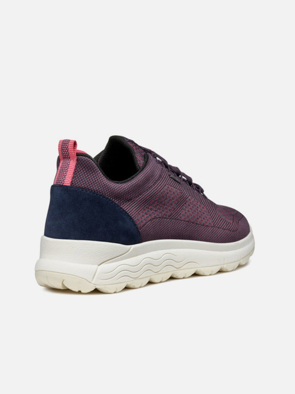 Geox Tmavofialové dámske tenisky Geox Spherica 4x4 B Abx