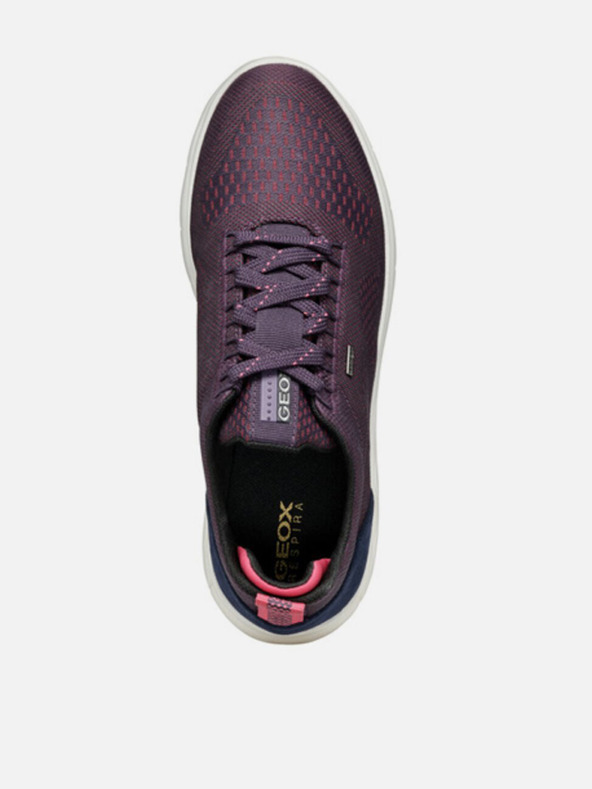 Geox Tmavofialové dámske tenisky Geox Spherica 4x4 B Abx